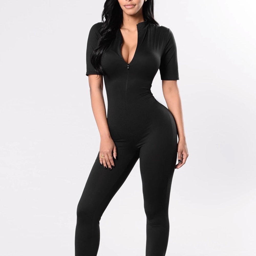 Black jumpsuit
